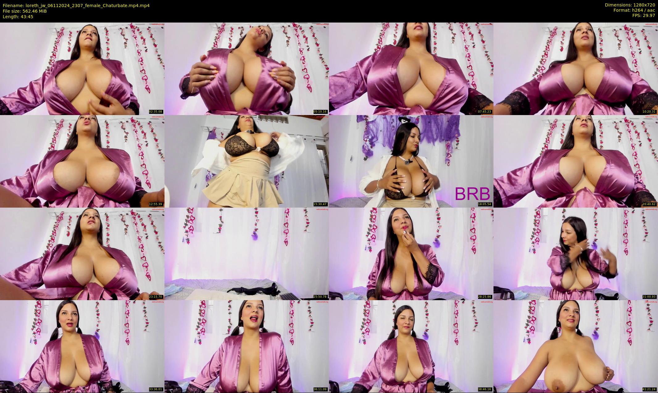 loreth_jw — 44 minute Chaturbate female cam show recording, 720p, Nov 6, 2024