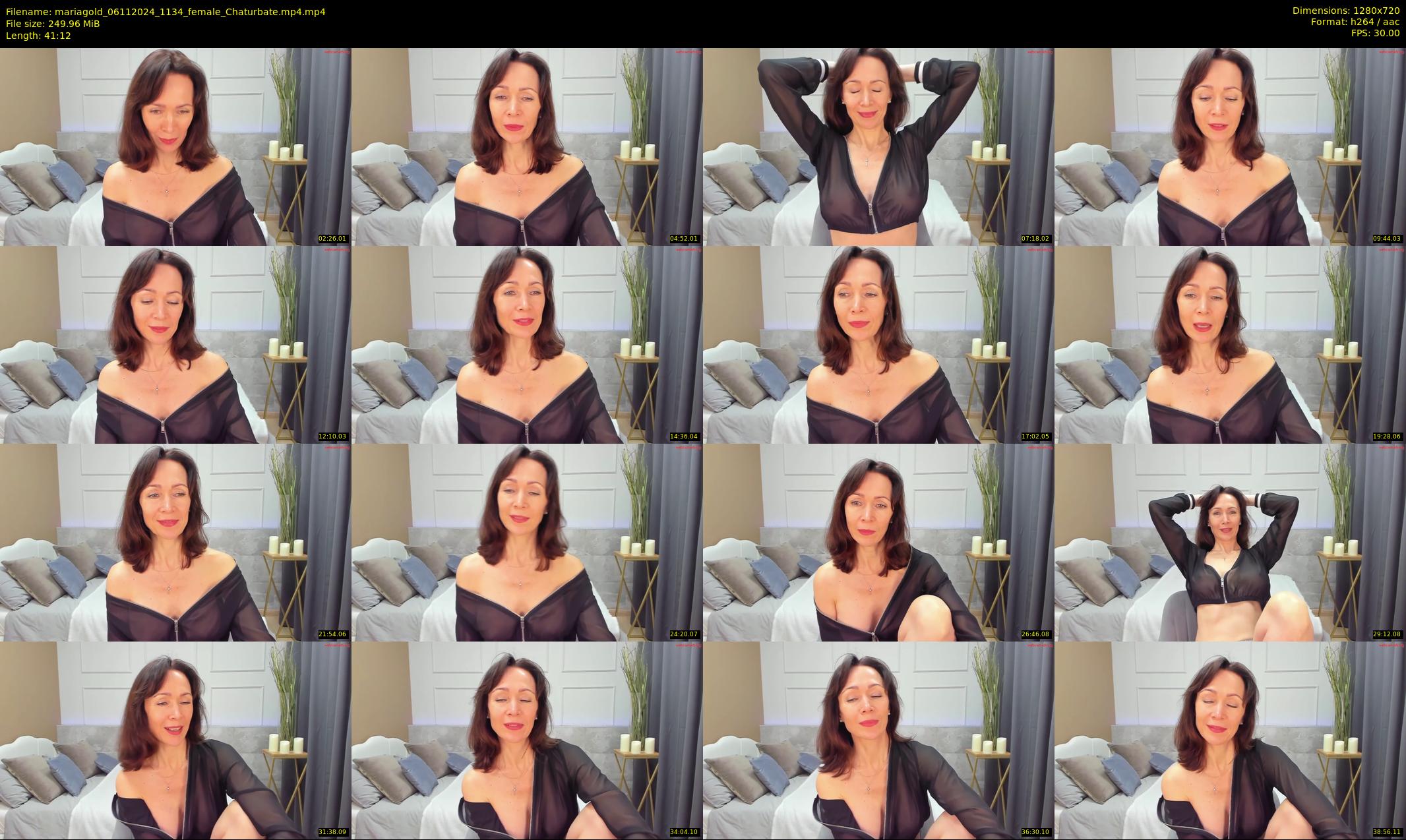 mariagold — 42 minute Chaturbate female cam show recording, 720p, Nov 6, 2024