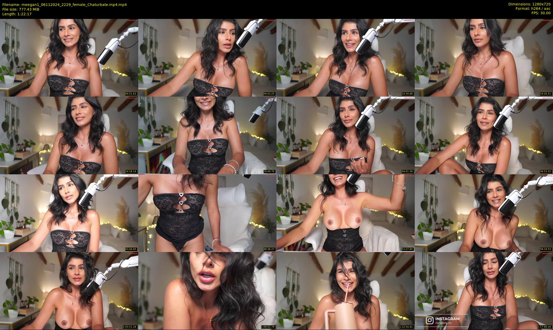 meegan1 — 83 minute Chaturbate female cam show recording, 720p, Nov 6, 2024