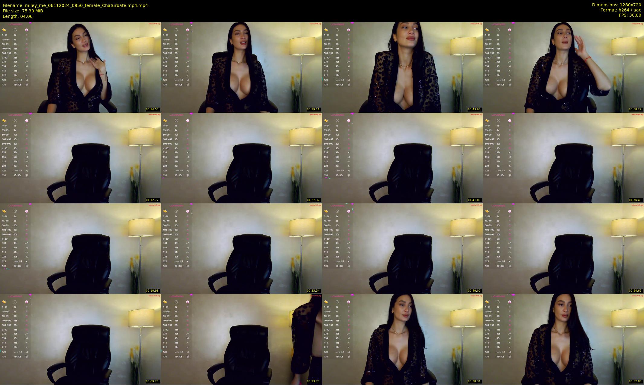 miley_me — 5 minute Chaturbate female cam show recording, 720p, Nov 6, 2024