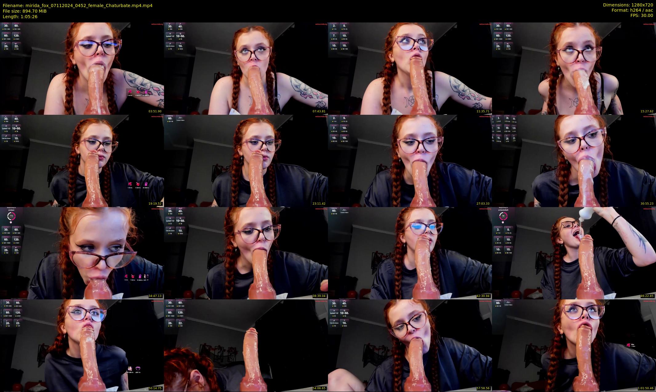 mirida_fox — 66 minute Chaturbate female cam show recording, 720p, Nov 7, 2024