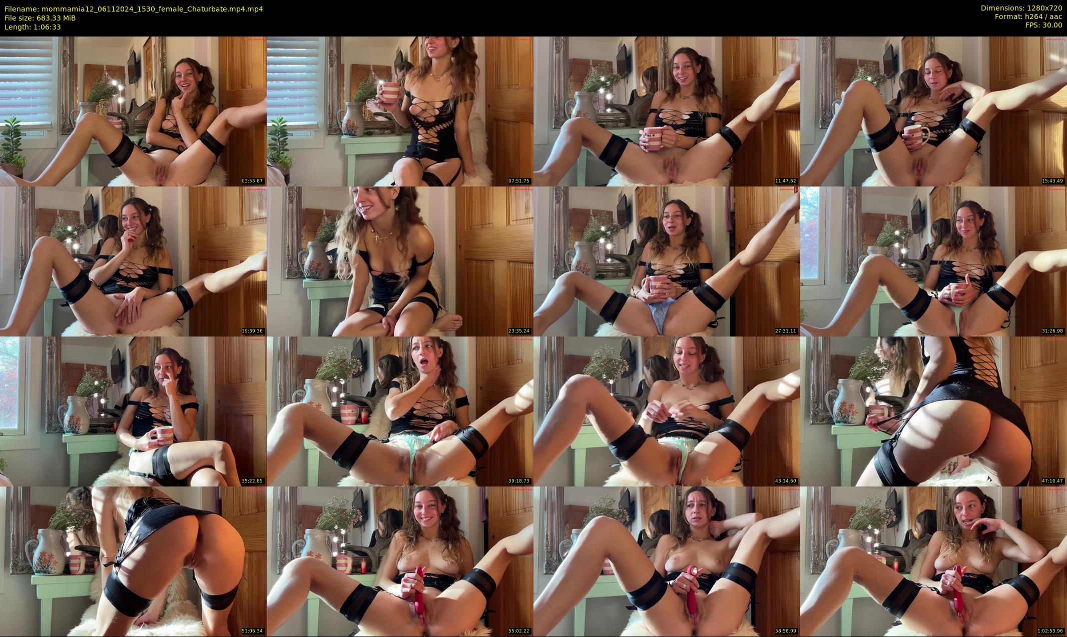 mommamia12 — 67 minute Chaturbate female cam show recording, 720p, Nov 6, 2024