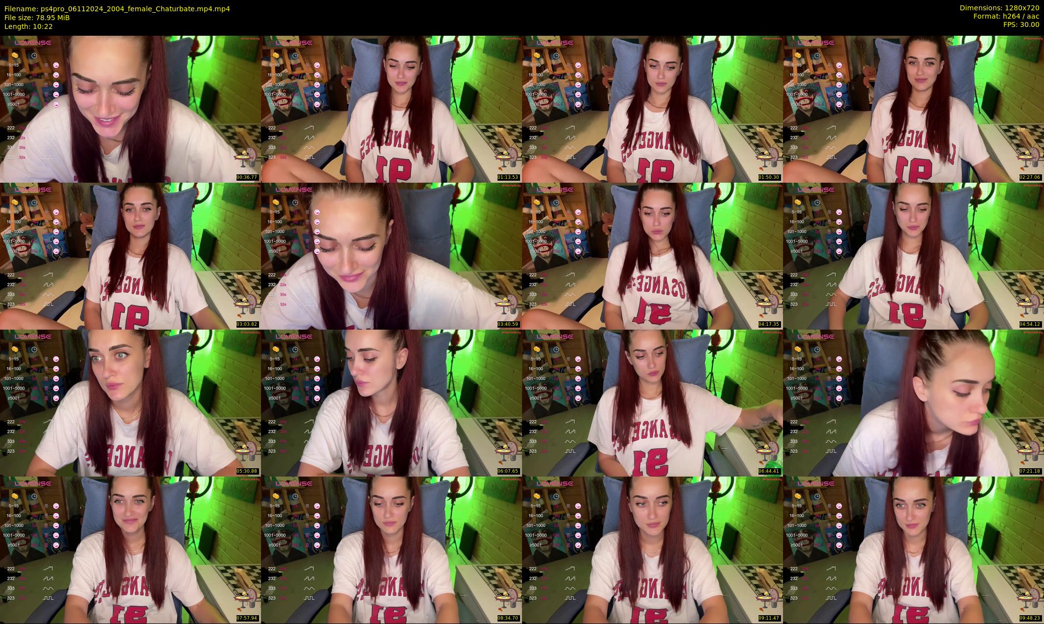 ps4pro — 11 minute Chaturbate female cam show recording, 720p, Nov 6, 2024
