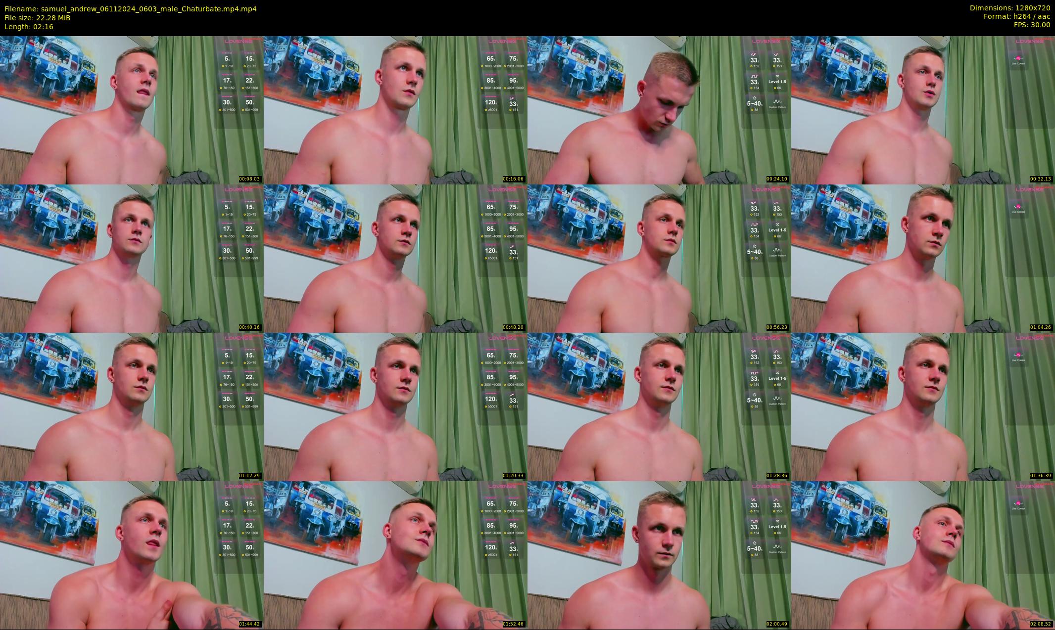 samuel_andrew — 3 minute Chaturbate male cam show recording, 720p, Nov 6, 2024
