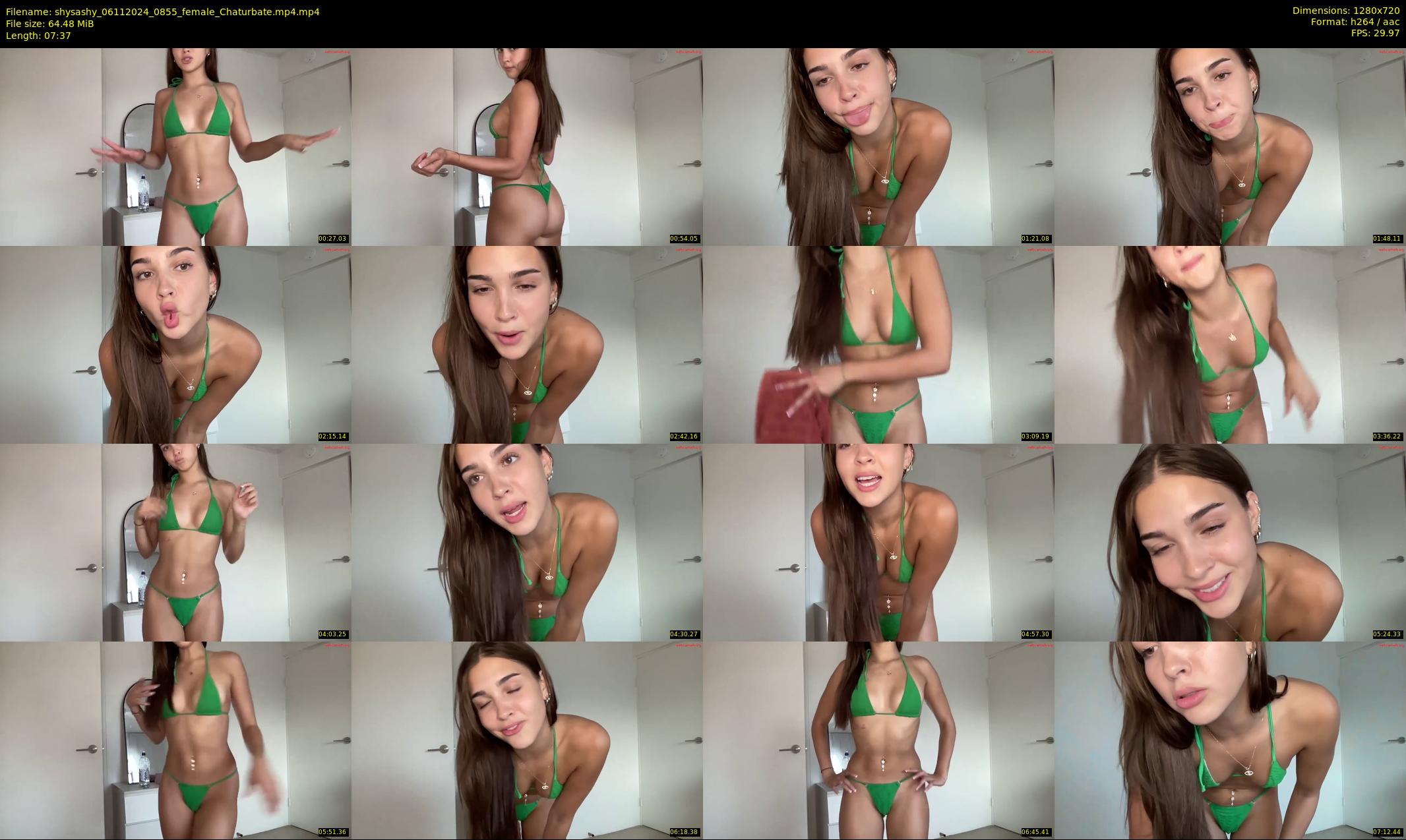 shysashy — 8 minute Chaturbate female cam show recording, 720p, Nov 6, 2024