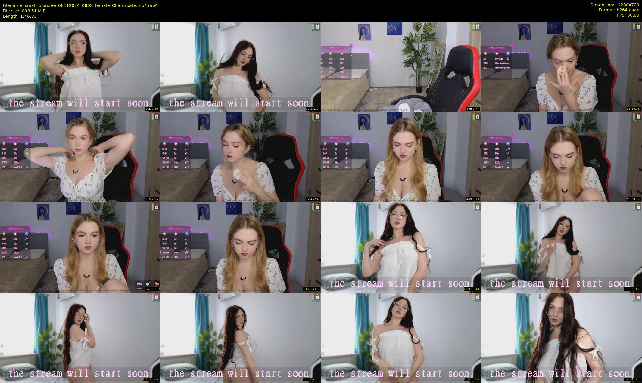 small_blondee — 107 minute Chaturbate female cam show recording, 720p, Nov 6, 2024