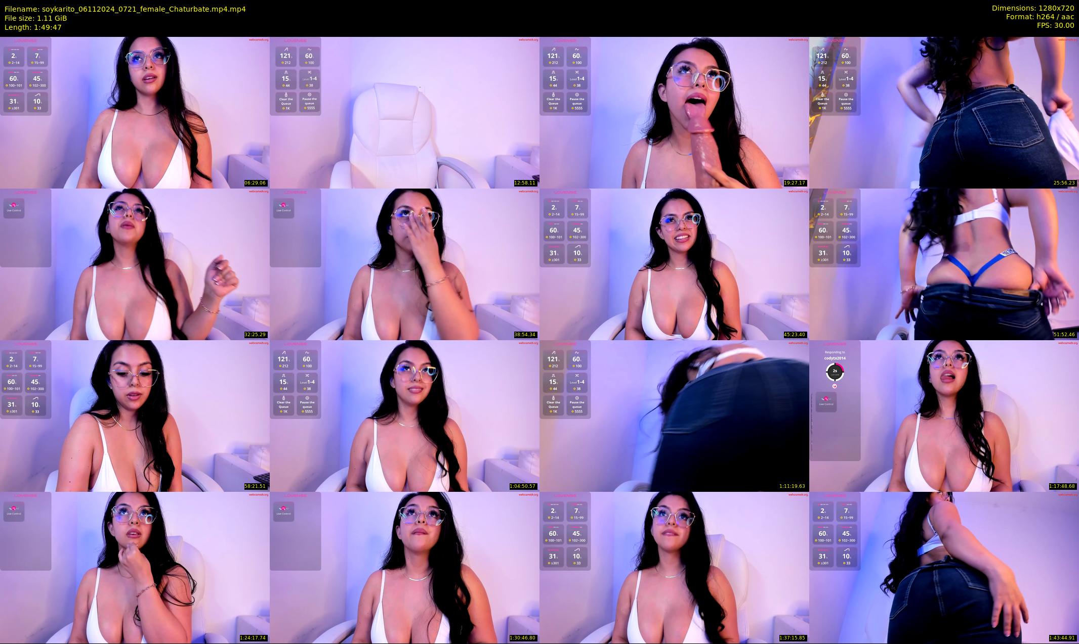 soykarito — 110 minute Chaturbate female cam show recording, 720p, Nov 6, 2024