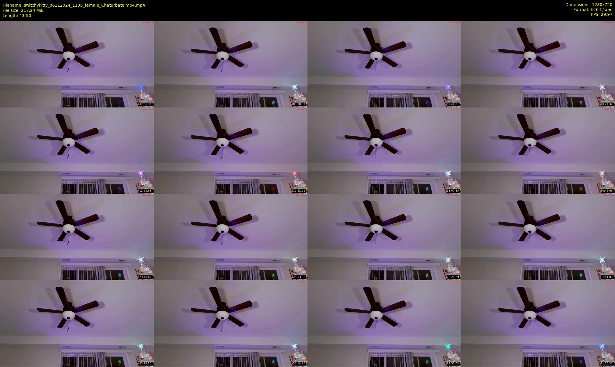 switchykitty — 44 minute Chaturbate female cam show recording, 720p, Nov 6, 2024