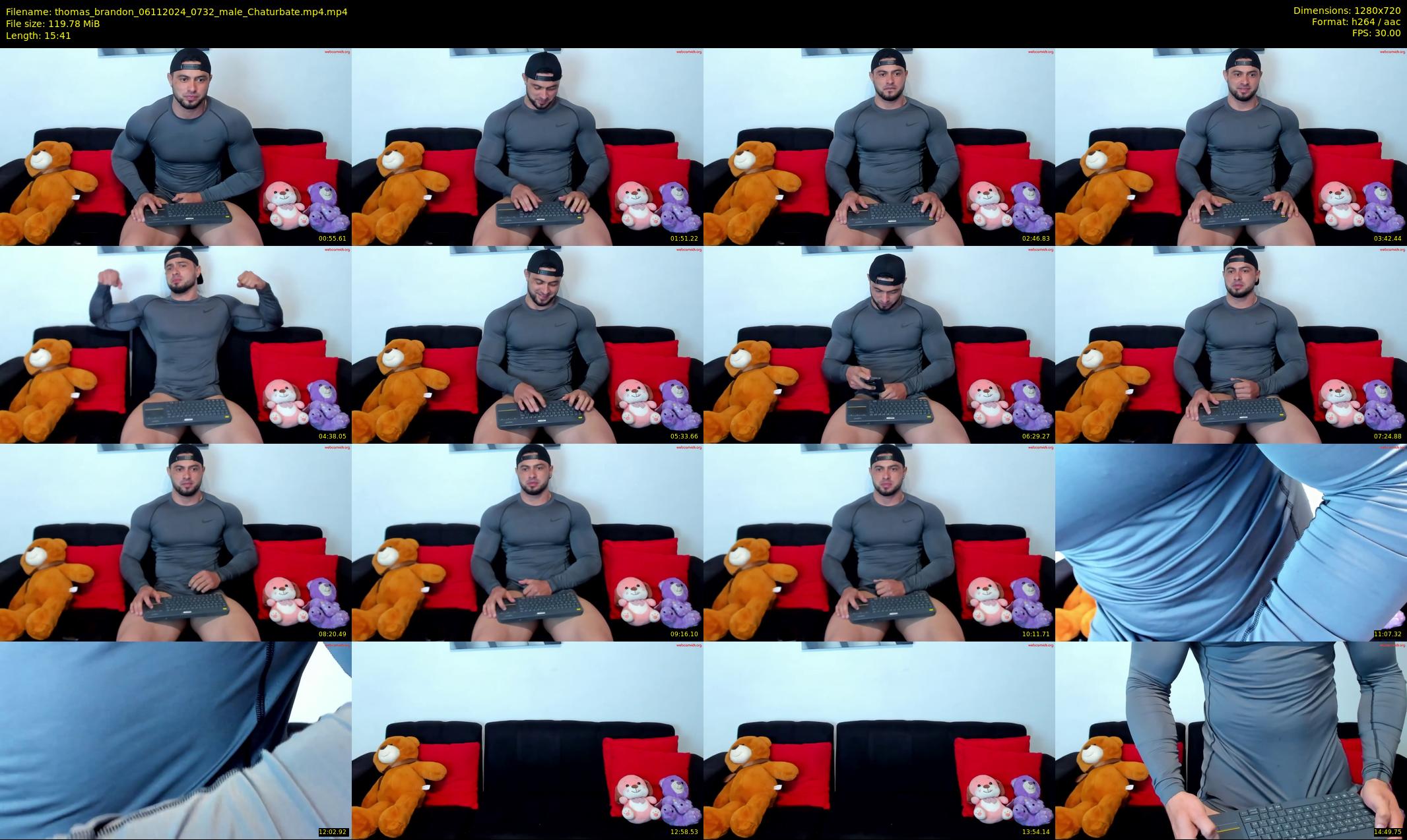 thomas_brandon — 16 minute Chaturbate male cam show recording, 720p, Nov 6, 2024