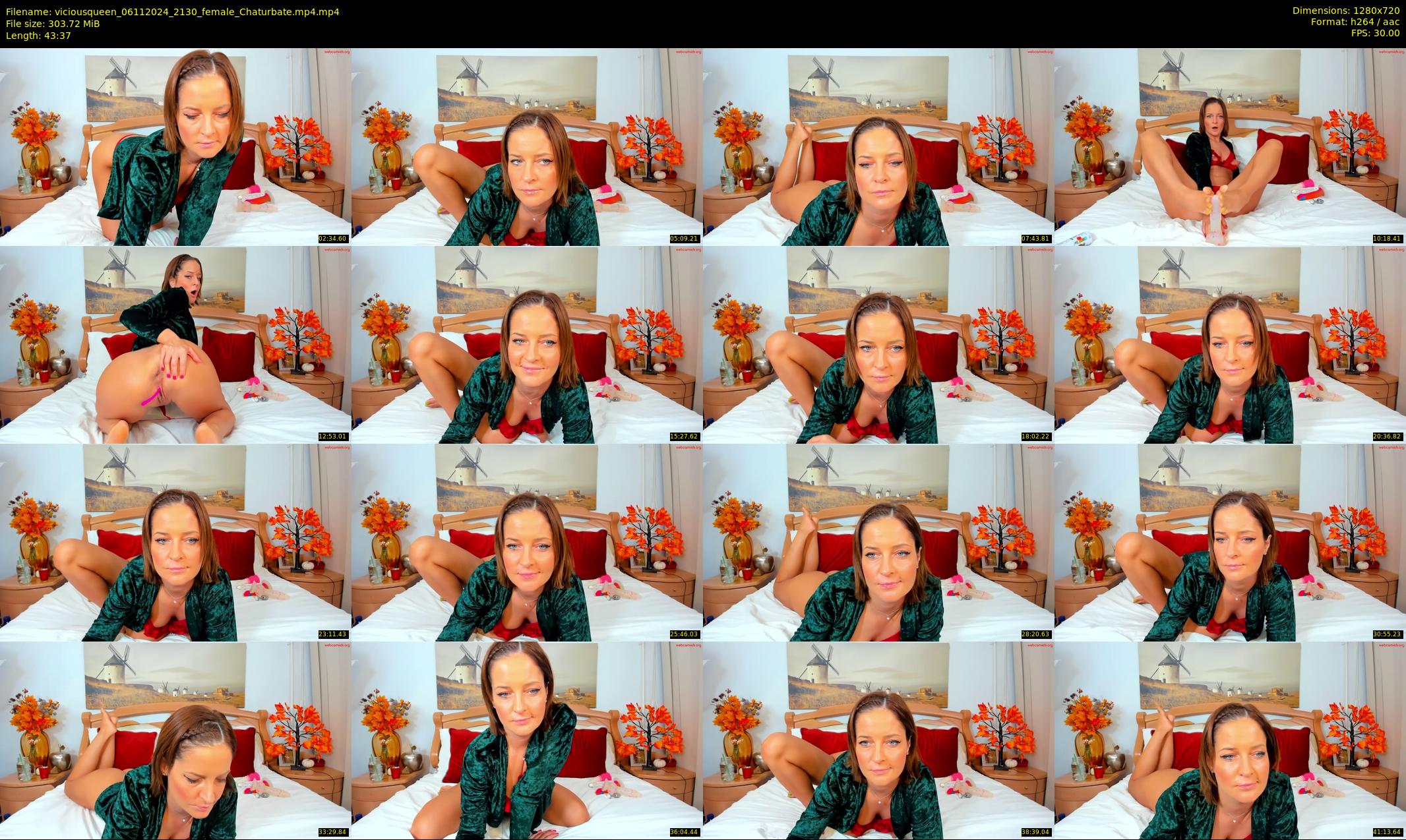 viciousqueen — 44 minute Chaturbate female cam show recording, 720p, Nov 6, 2024