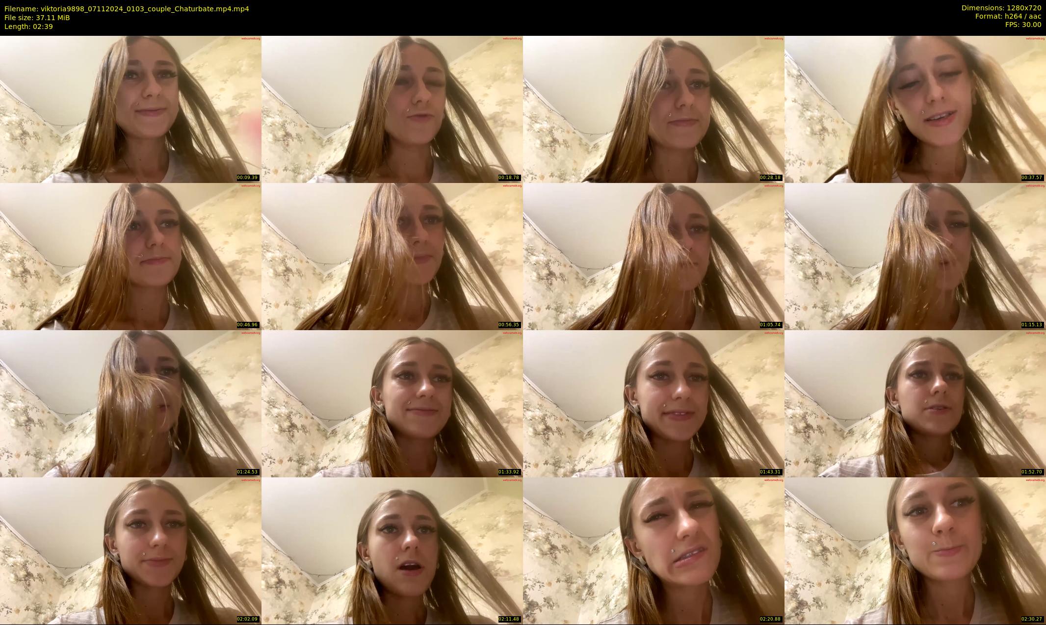 viktoria9898 — 3 minute Chaturbate couple cam show recording, 720p, Nov 7, 2024