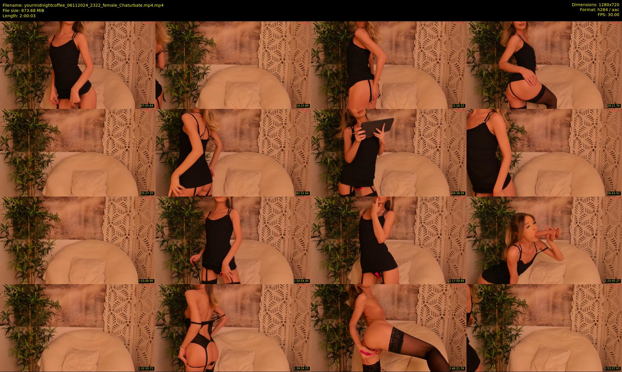 yourmidnightcoffee — 121 minute Chaturbate female cam show recording, 720p, Nov 6, 2024