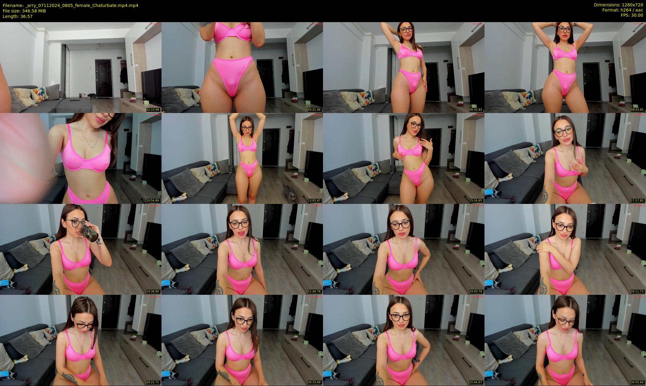 _arry — 37 minute Chaturbate female cam show recording, 720p, Nov 7, 2024