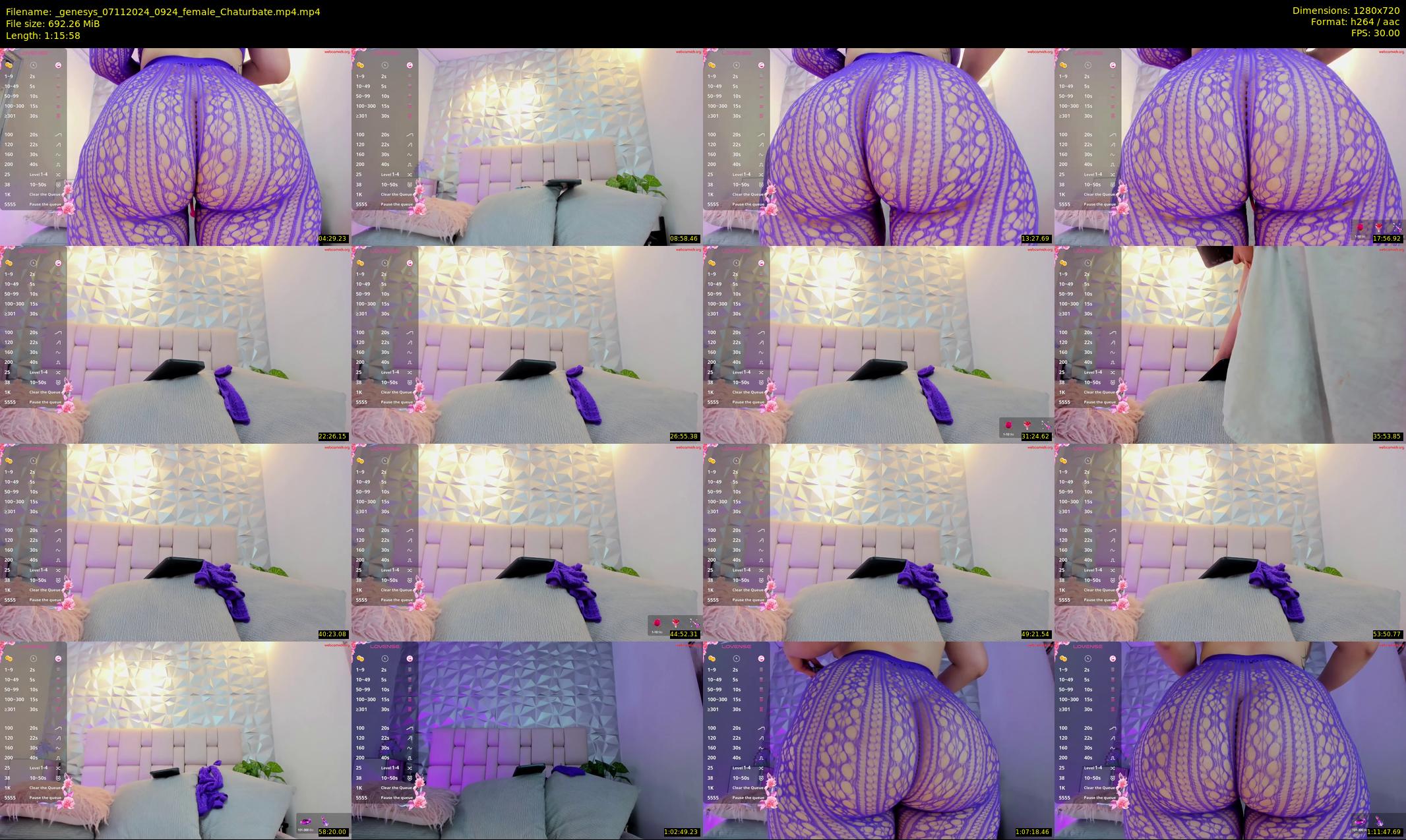 _genesys — 76 minute Chaturbate female cam show recording, 720p, Nov 7, 2024