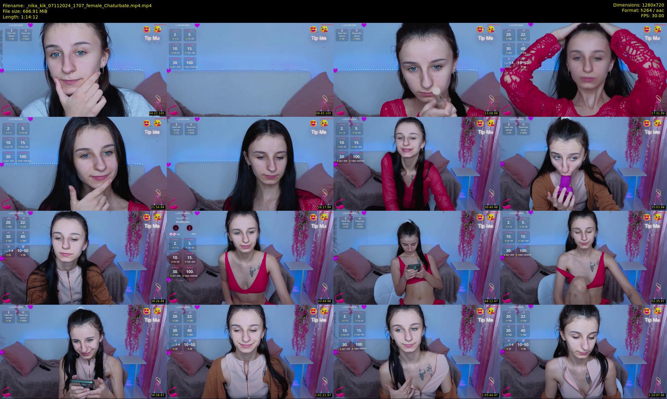 _nika_kik — 75 minute Chaturbate female cam show recording, 720p, Nov 7, 2024