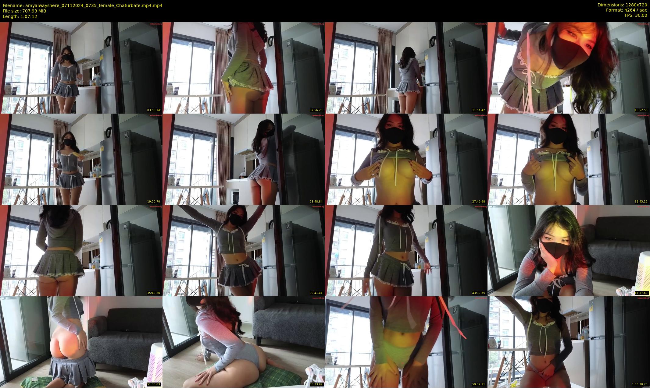 amyalwayshere — 68 minute Chaturbate female cam show recording, 720p, Nov 7, 2024