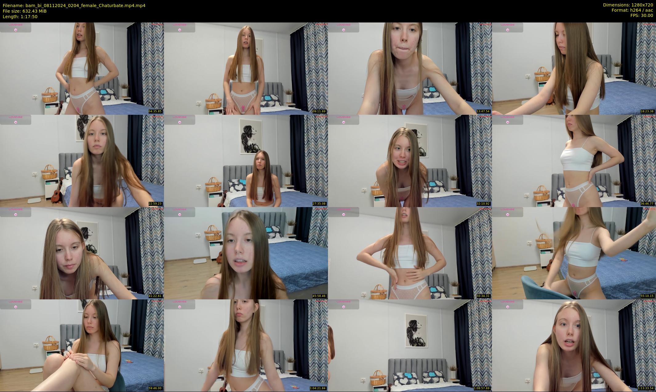 bam_bi — 78 minute Chaturbate female cam show recording, 720p, Nov 8, 2024