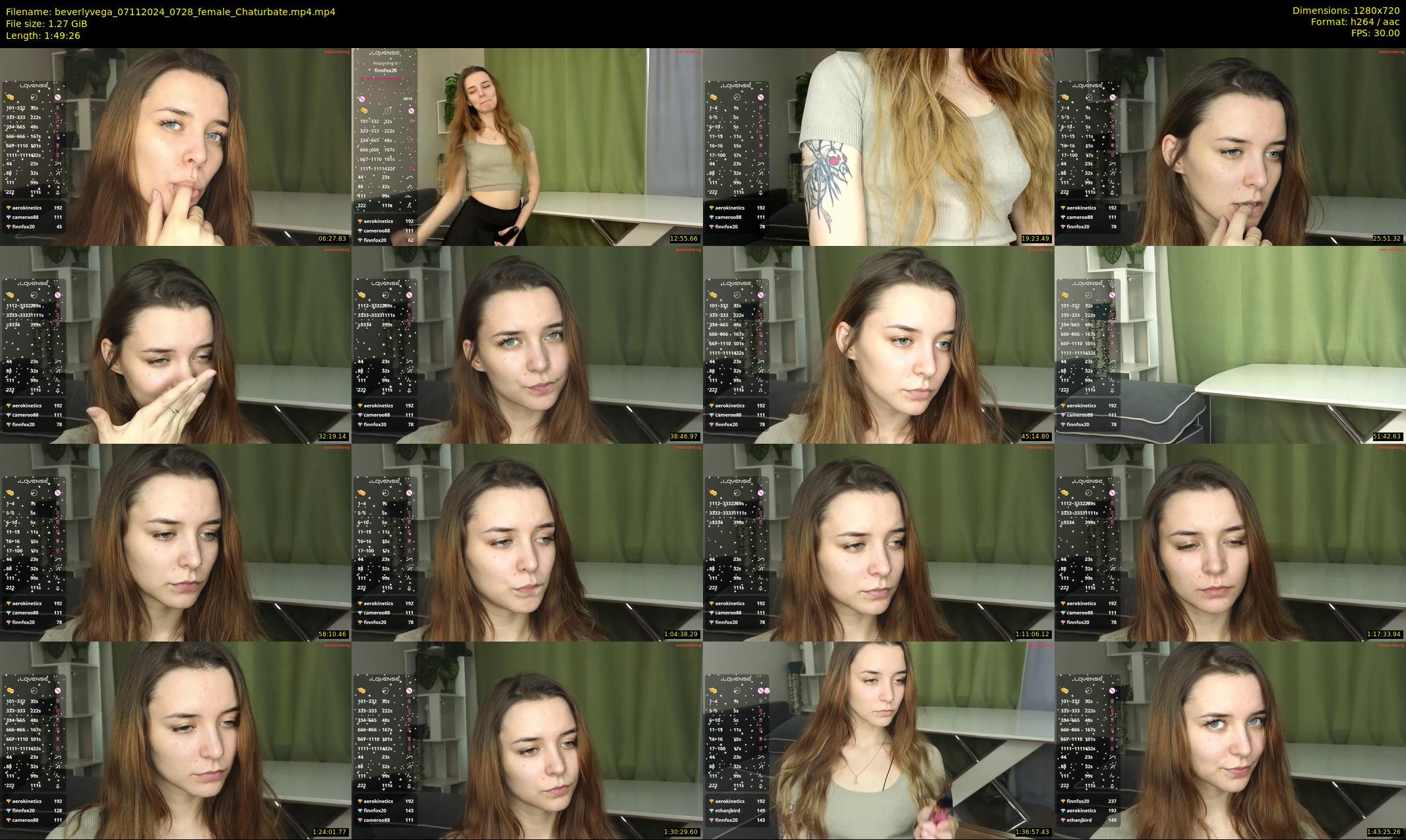 beverlyvega — 110 minute Chaturbate couple cam show recording, 720p, Nov 7, 2024