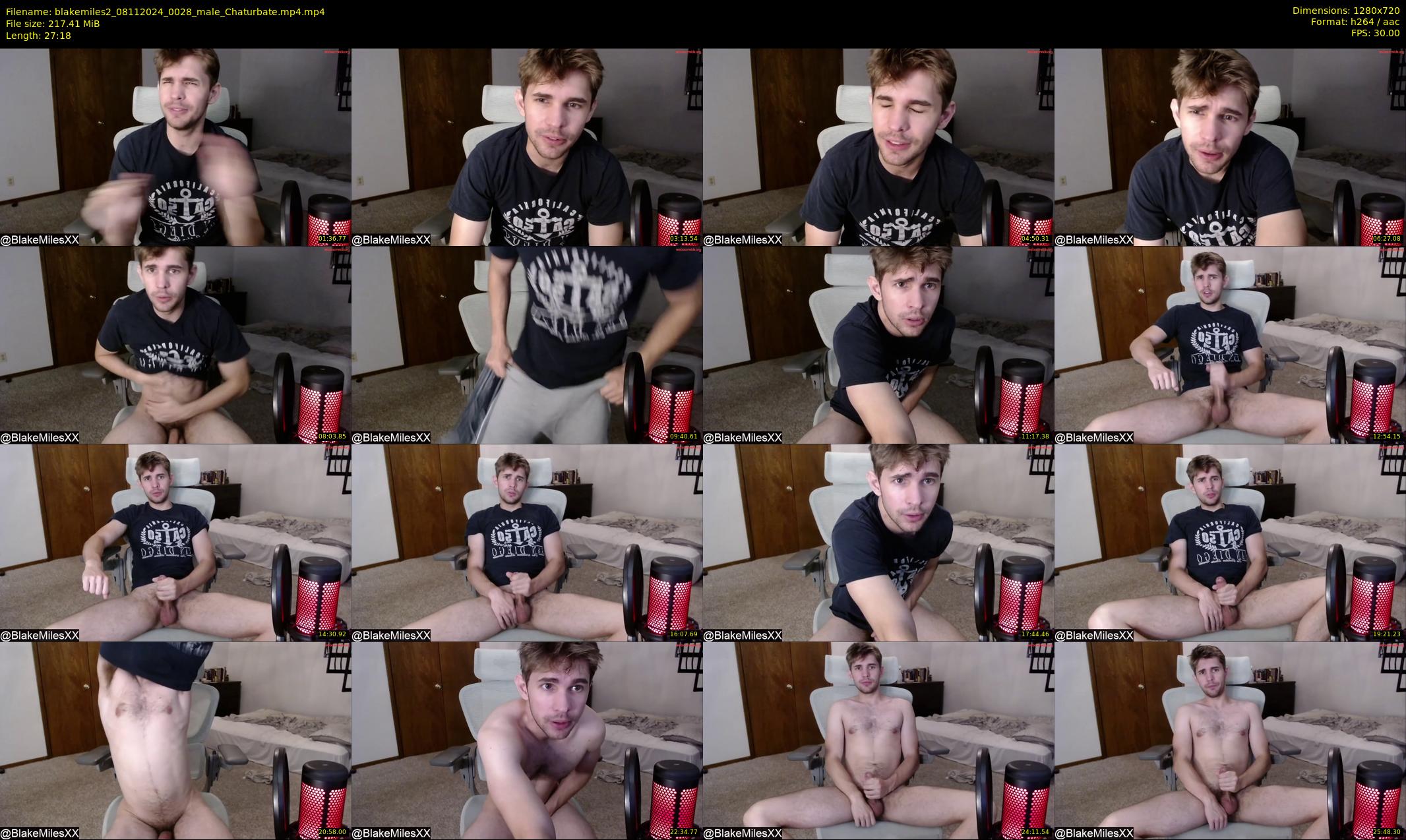 blakemiles2 — 28 minute Chaturbate male cam show recording, 720p, Nov 8, 2024