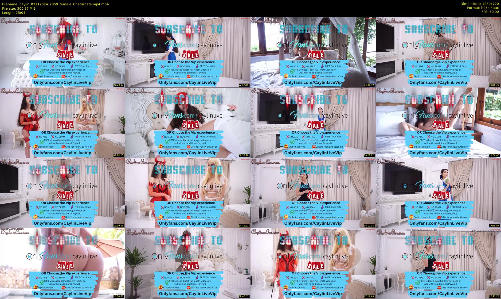 caylin — 26 minute Chaturbate female cam show recording, 720p, Nov 7, 2024