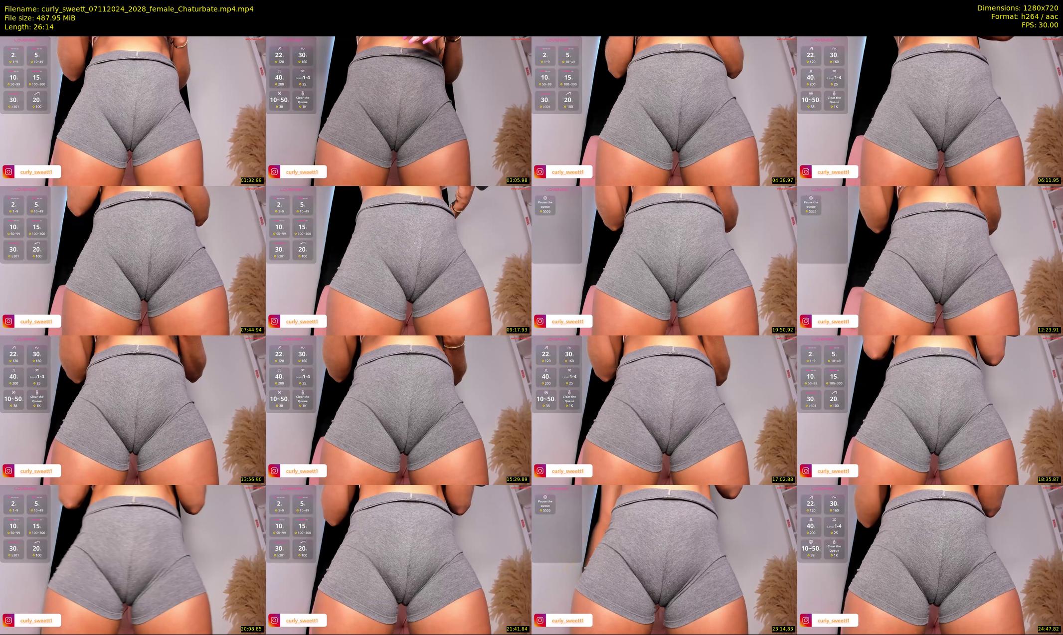 curly_sweett — 27 minute Chaturbate female cam show recording, 720p, Nov 7, 2024