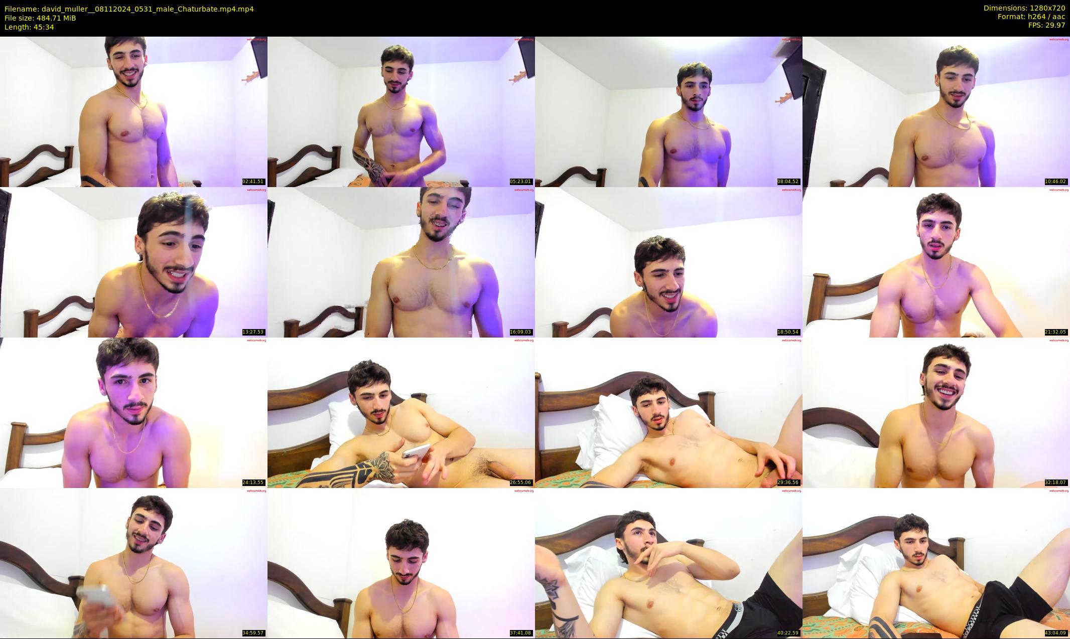 david_muller_ — 46 minute Chaturbate male cam show recording, 720p, Nov 8, 2024