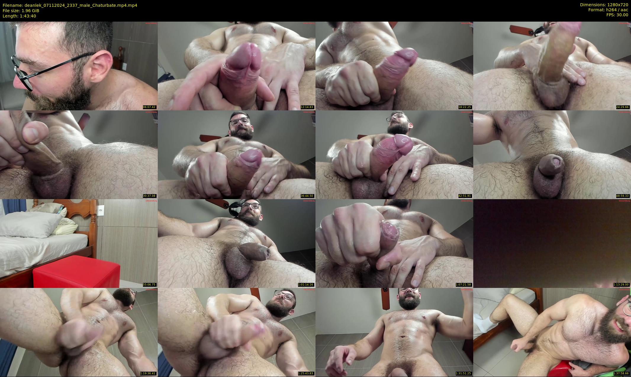 deanlek — 104 minute Chaturbate male cam show recording, 720p, Nov 7, 2024