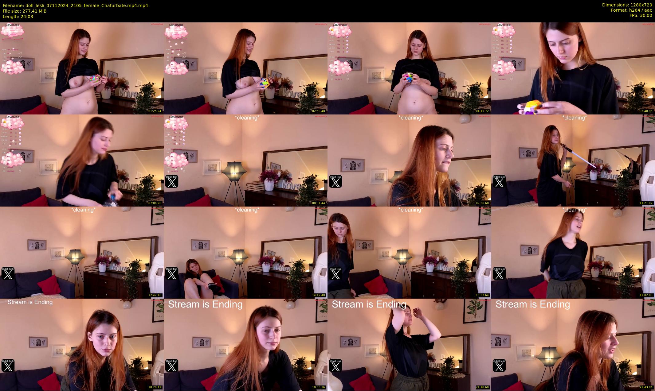 doll_lesli — 25 minute Chaturbate female cam show recording, 720p, Nov 7, 2024