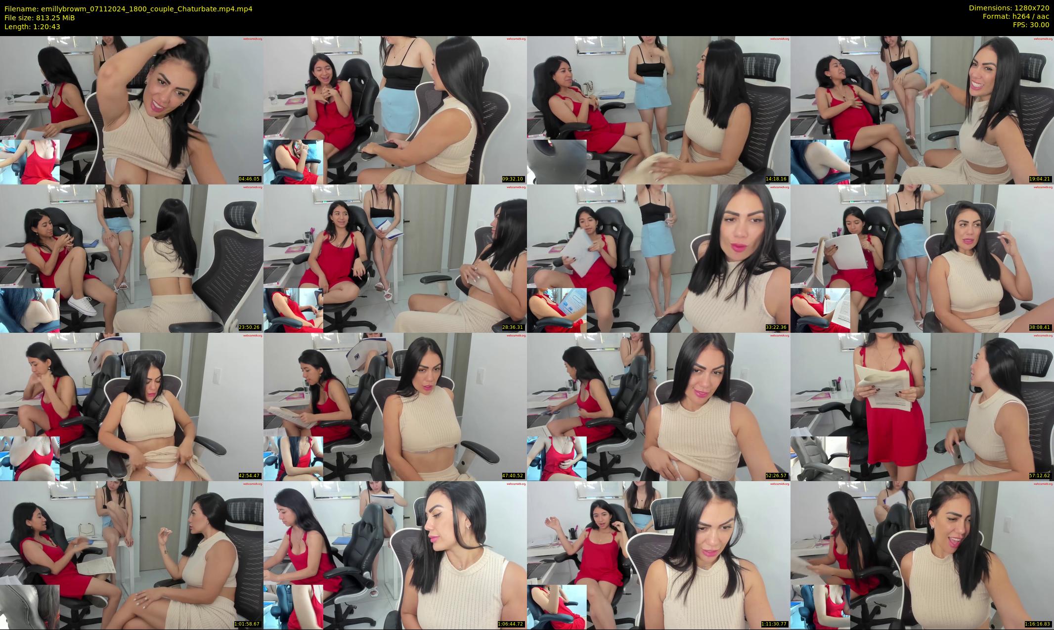 emillybrowm — 81 minute Chaturbate couple cam show recording, 720p, Nov 7, 2024