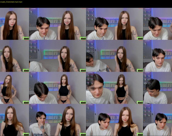 eshcka — 3 minute Chaturbate couple cam show recording, 720p, Nov 7, 2024