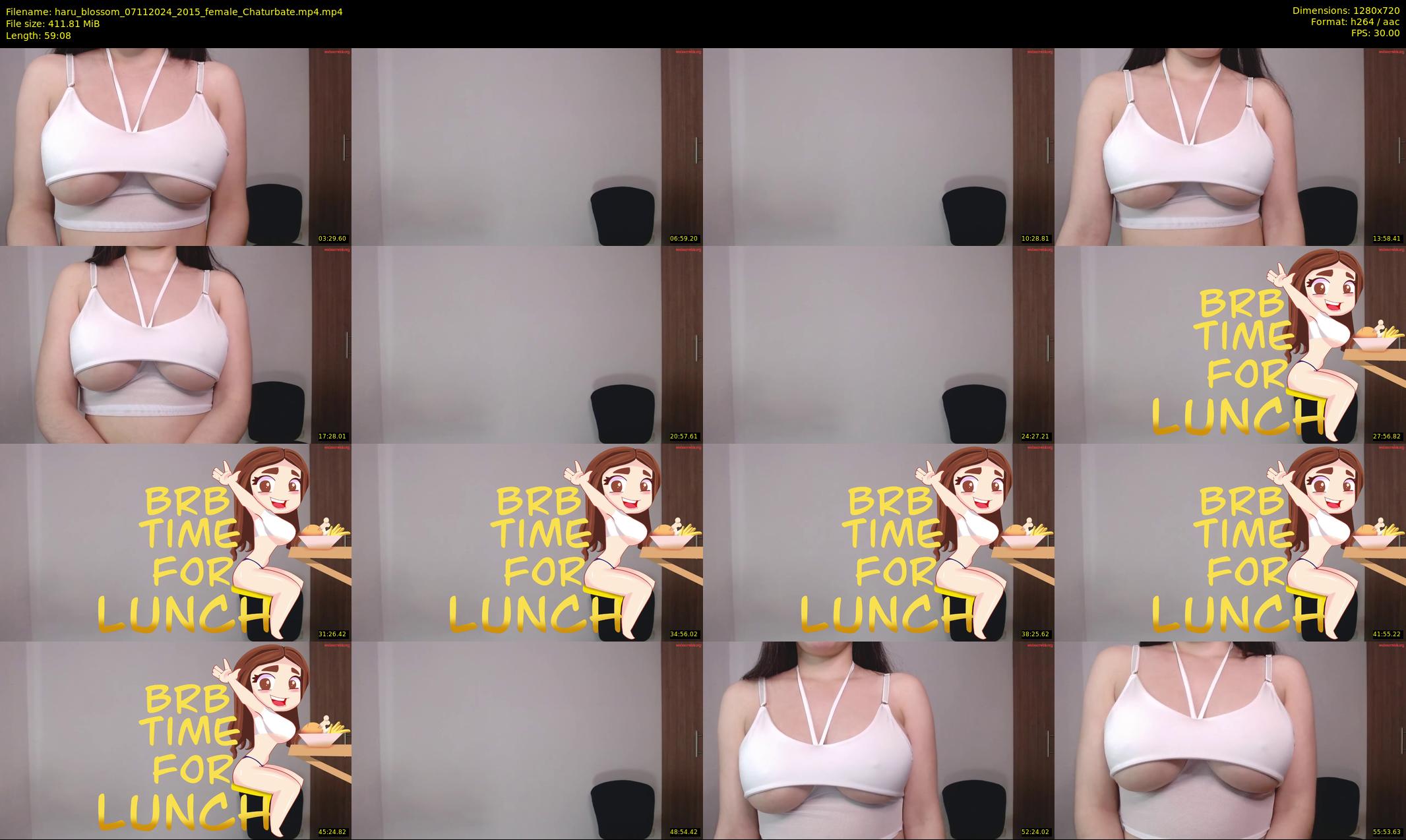 haru_blossom — 60 minute Chaturbate female cam show recording, 720p, Nov 7, 2024