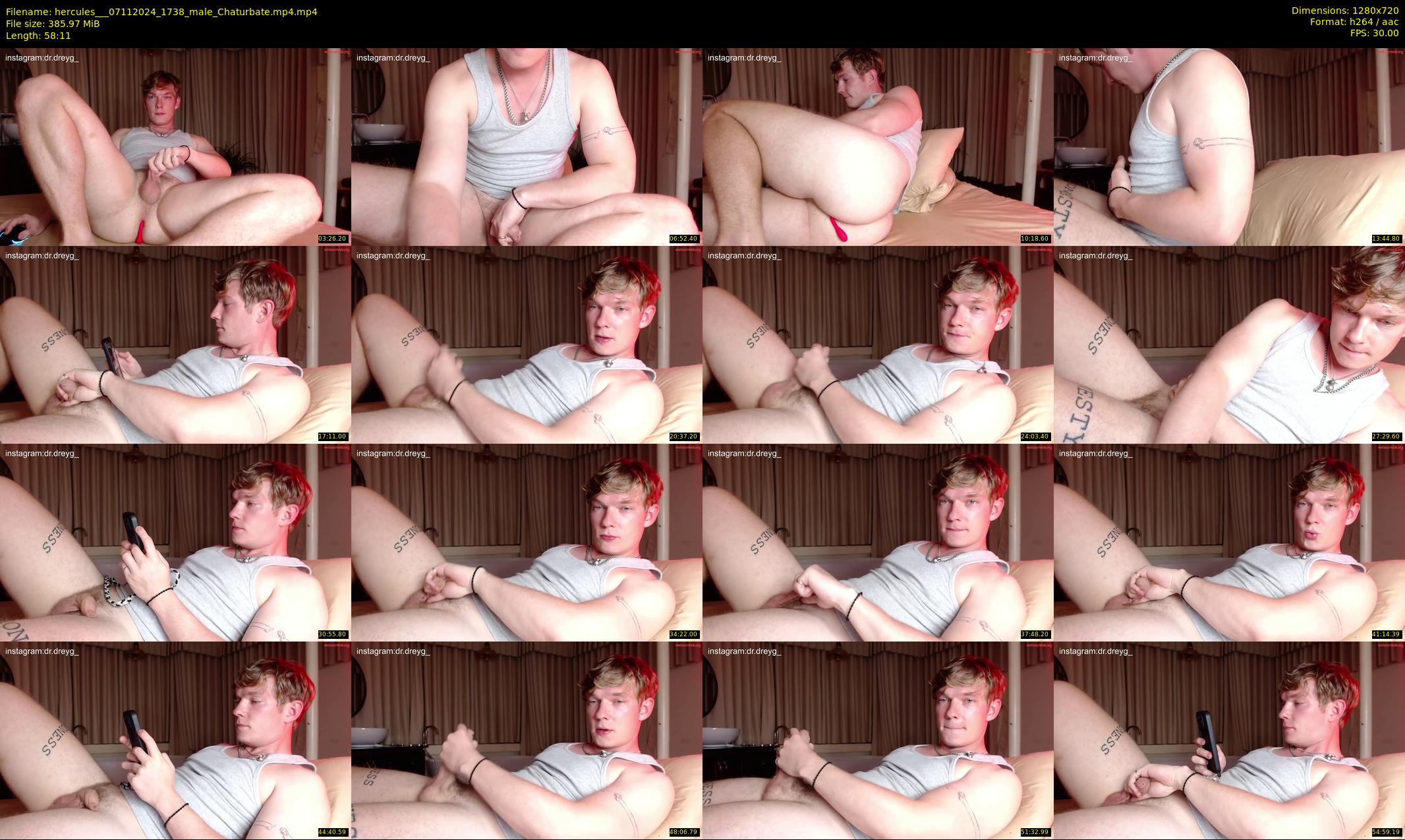 hercules__ — 59 minute Chaturbate male cam show recording, 720p, Nov 7, 2024