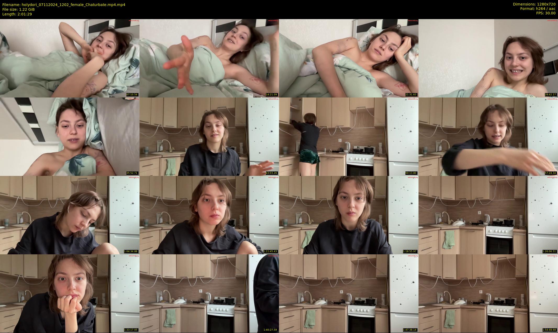 holydori — 122 minute Chaturbate female cam show recording, 720p, Nov 7, 2024