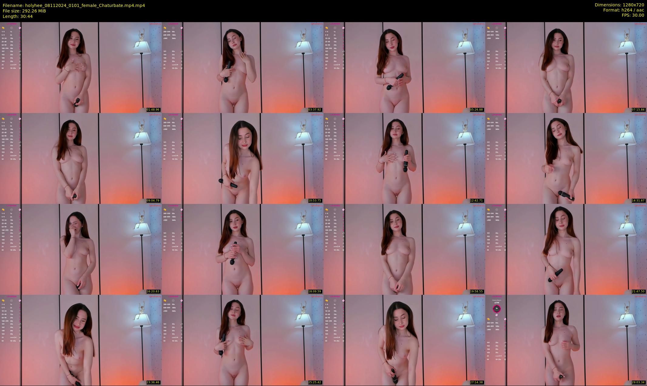 holyhee — 31 minute Chaturbate female cam show recording, 720p, Nov 8, 2024