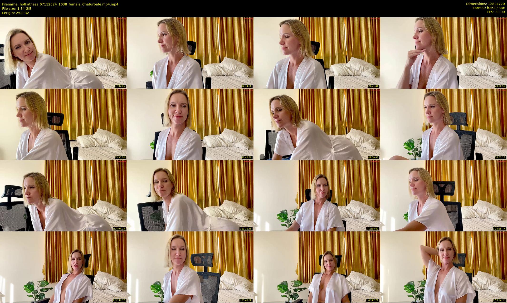 hotkatness — 121 minute Chaturbate female cam show recording, 720p, Nov 7, 2024