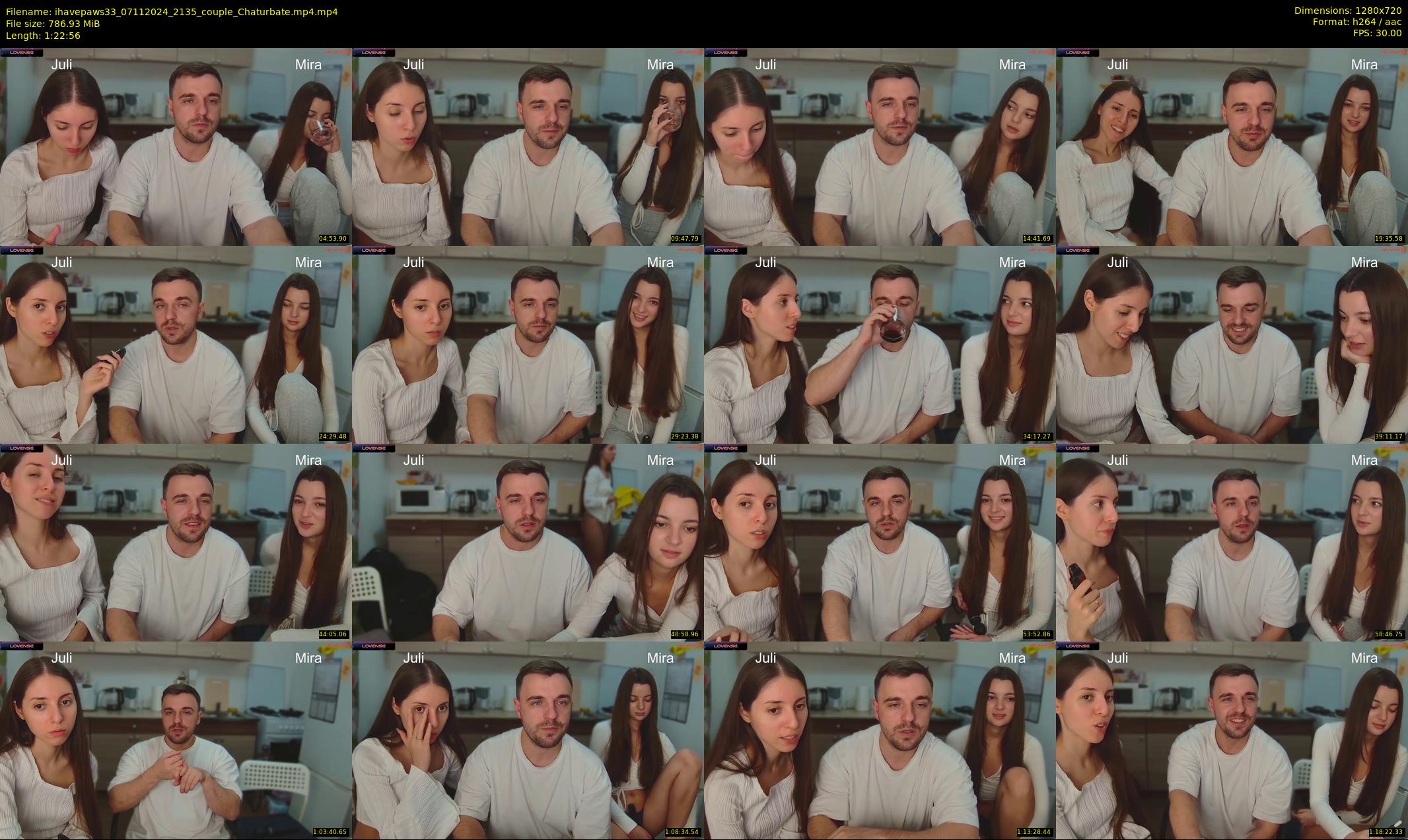 ihavepaws33 — 83 minute Chaturbate couple cam show recording, 720p, Nov 7, 2024