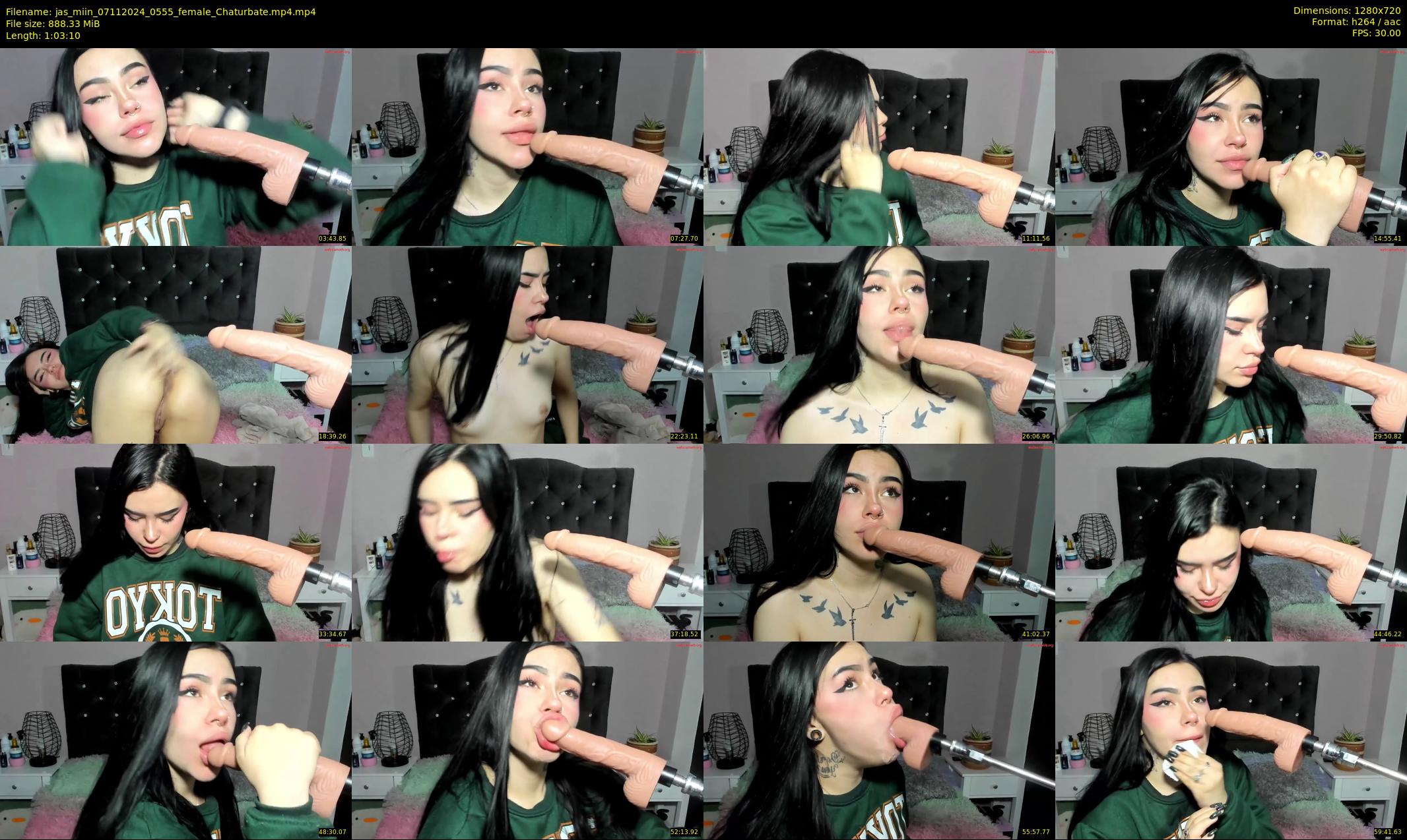 jas_miin — 64 minute Chaturbate female cam show recording, 720p, Nov 7, 2024