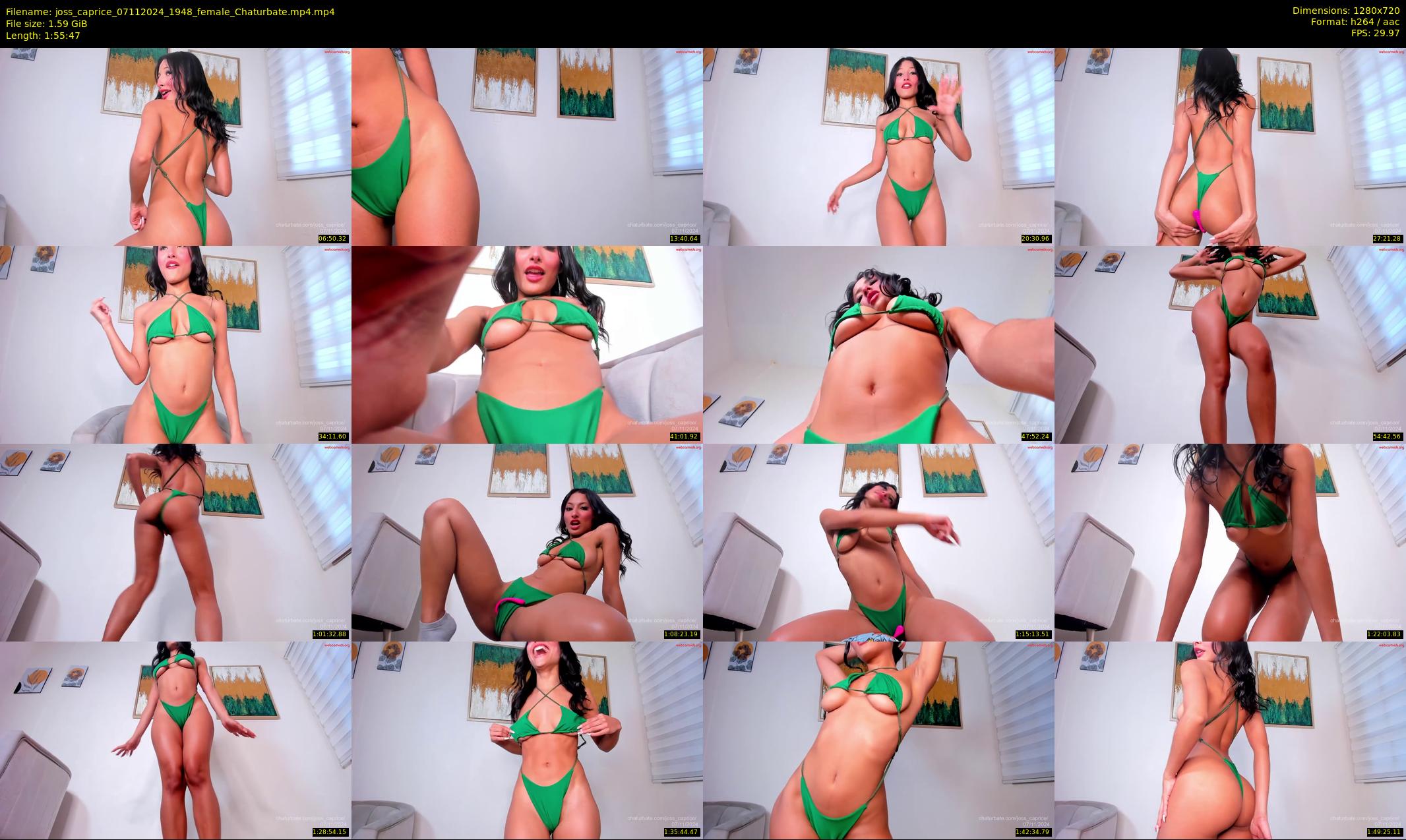 joss_caprice — 116 minute Chaturbate female cam show recording, 720p, Nov 7, 2024