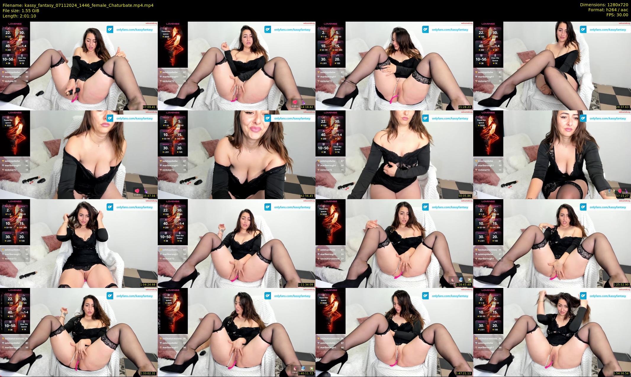kassy_fantasy — 122 minute Chaturbate female cam show recording, 720p, Nov 7, 2024