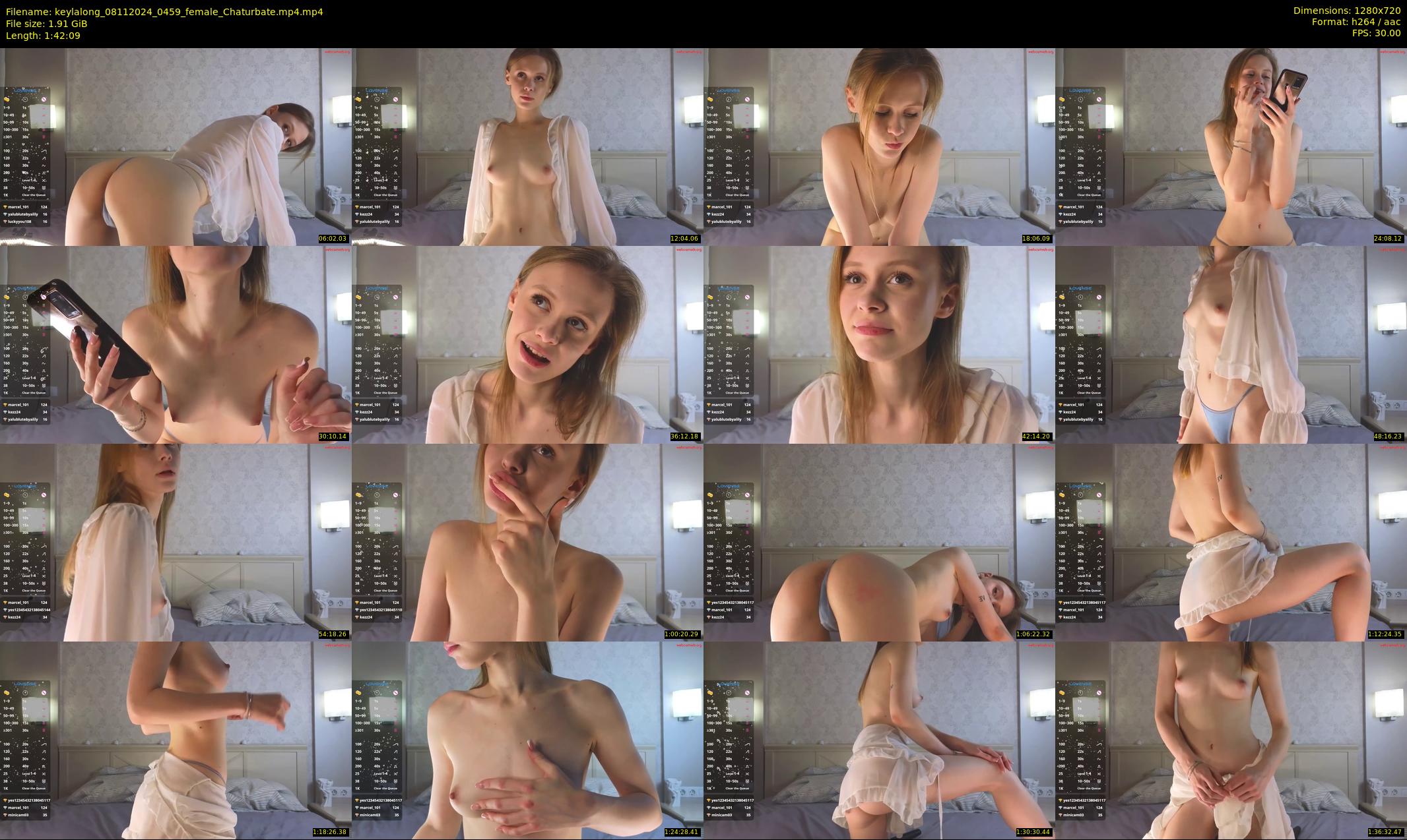 keylalong — 103 minute Chaturbate female cam show recording, 720p, Nov 8, 2024