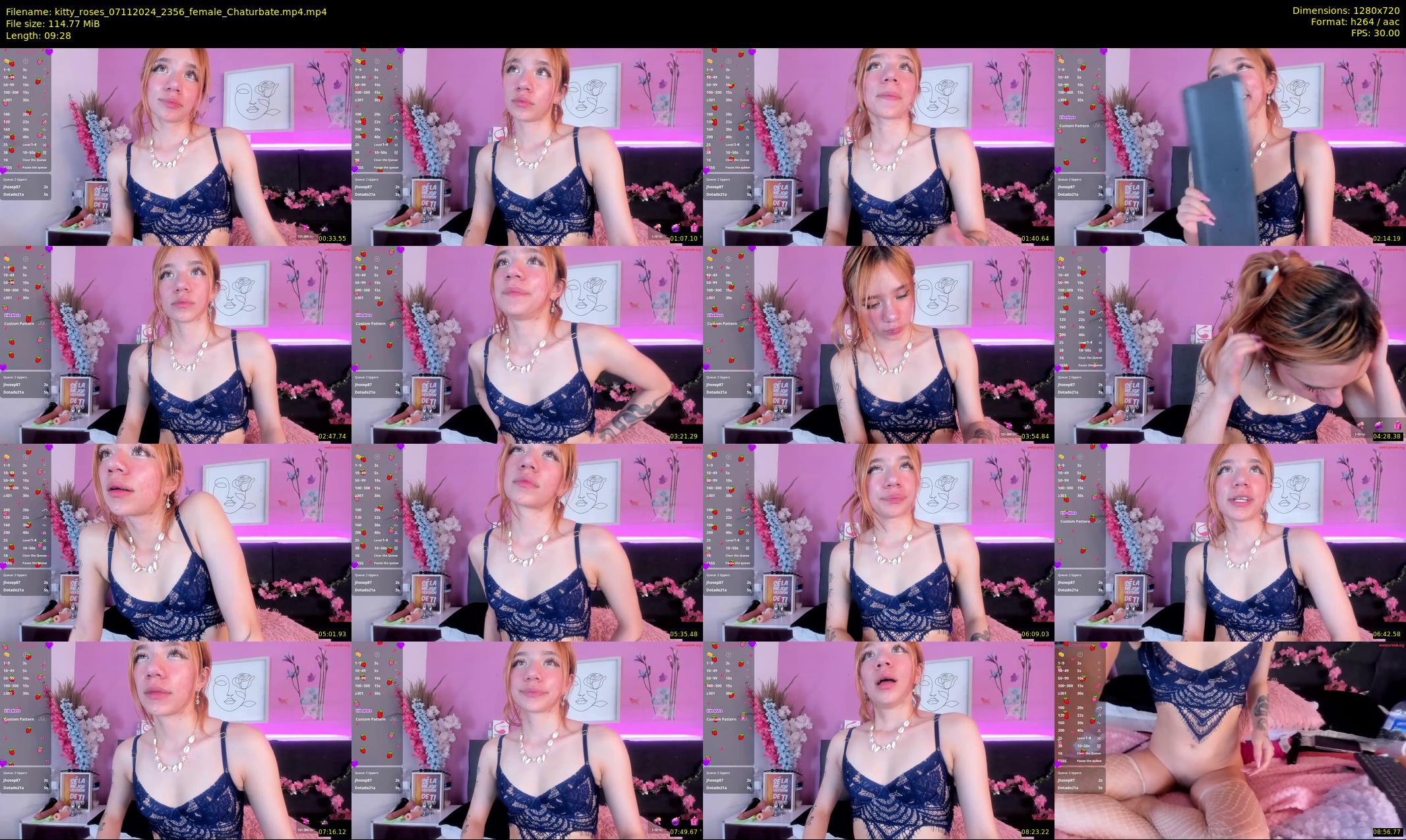 kitty_roses — 10 minute Chaturbate female cam show recording, 720p, Nov 7, 2024