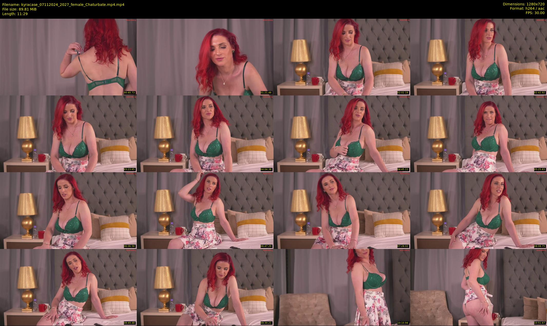 kyracase — 12 minute Chaturbate female cam show recording, 720p, Nov 7, 2024