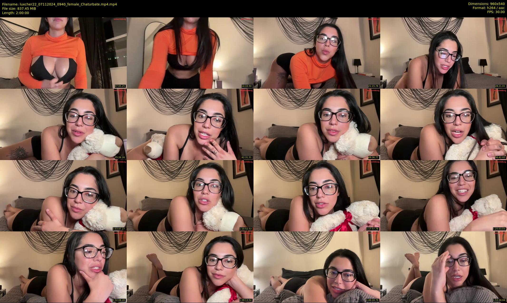 luxcher22 — 120 minute Chaturbate female cam show recording, 480p, Nov 7, 2024