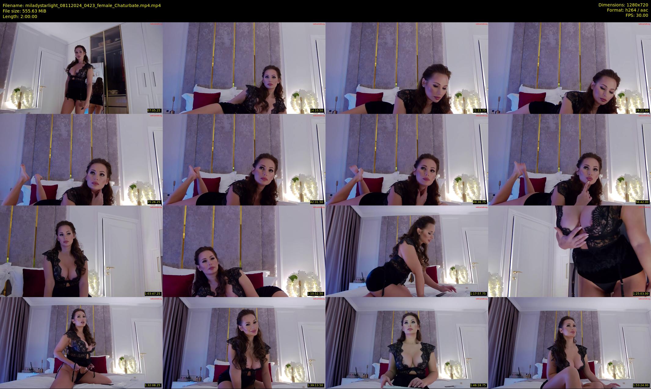 miladystarlight — 120 minute Chaturbate female cam show recording, 720p, Nov 8, 2024