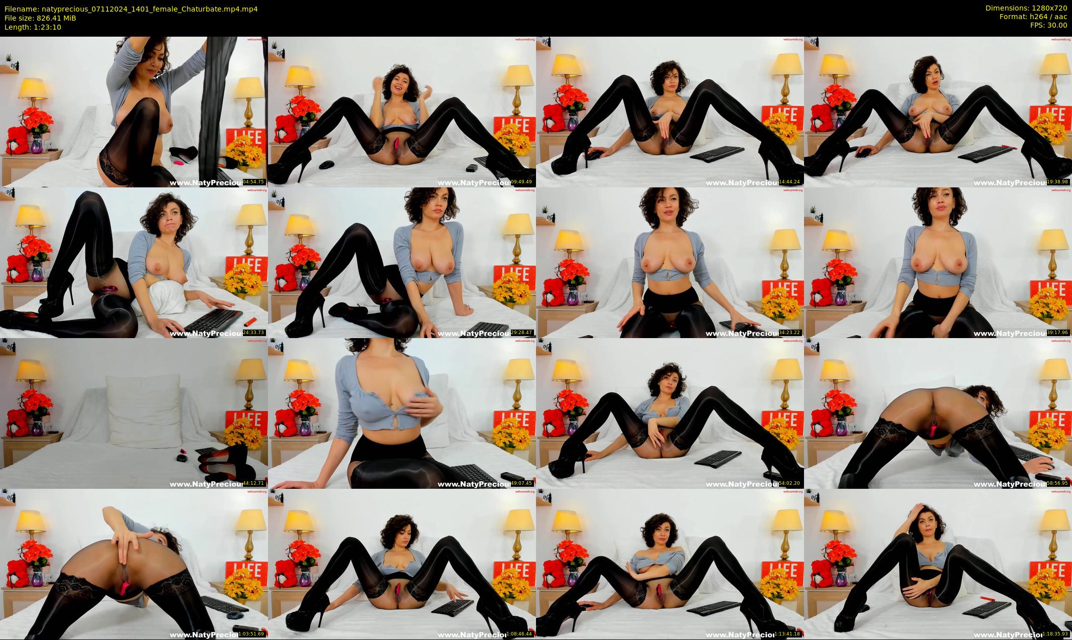 natyprecious — 84 minute Chaturbate female cam show recording, 720p, Nov 7, 2024
