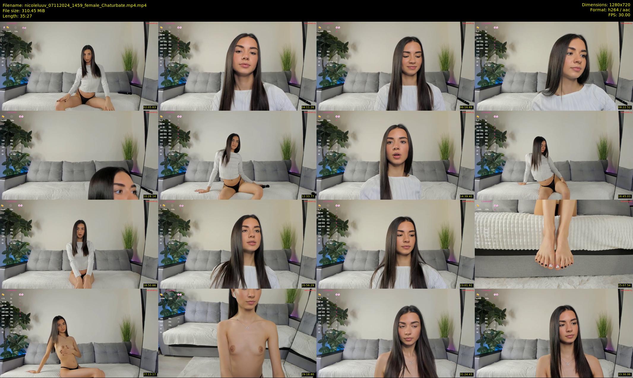 nicoleluuv — 36 minute Chaturbate female cam show recording, 720p, Nov 7, 2024