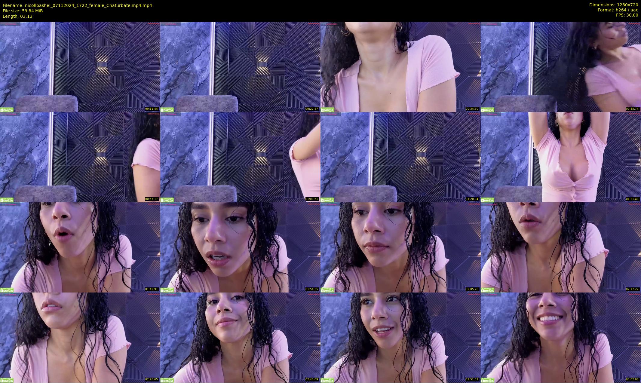 nicollbashel — 4 minute Chaturbate female cam show recording, 720p, Nov 7, 2024