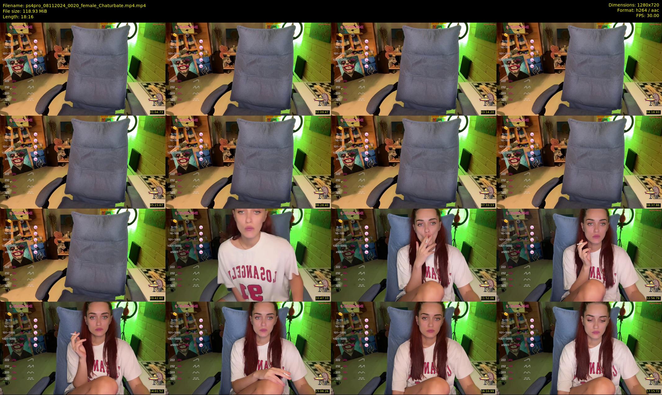 ps4pro — 19 minute Chaturbate female cam show recording, 720p, Nov 8, 2024