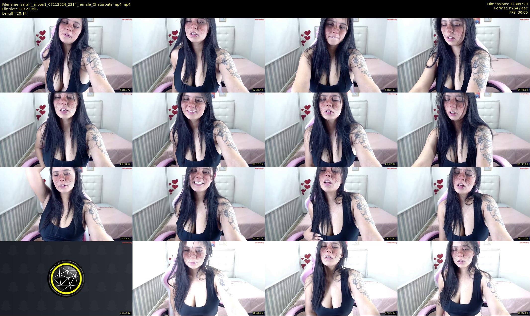 sarah__moon1 — 21 minute Chaturbate female cam show recording, 720p, Nov 7, 2024