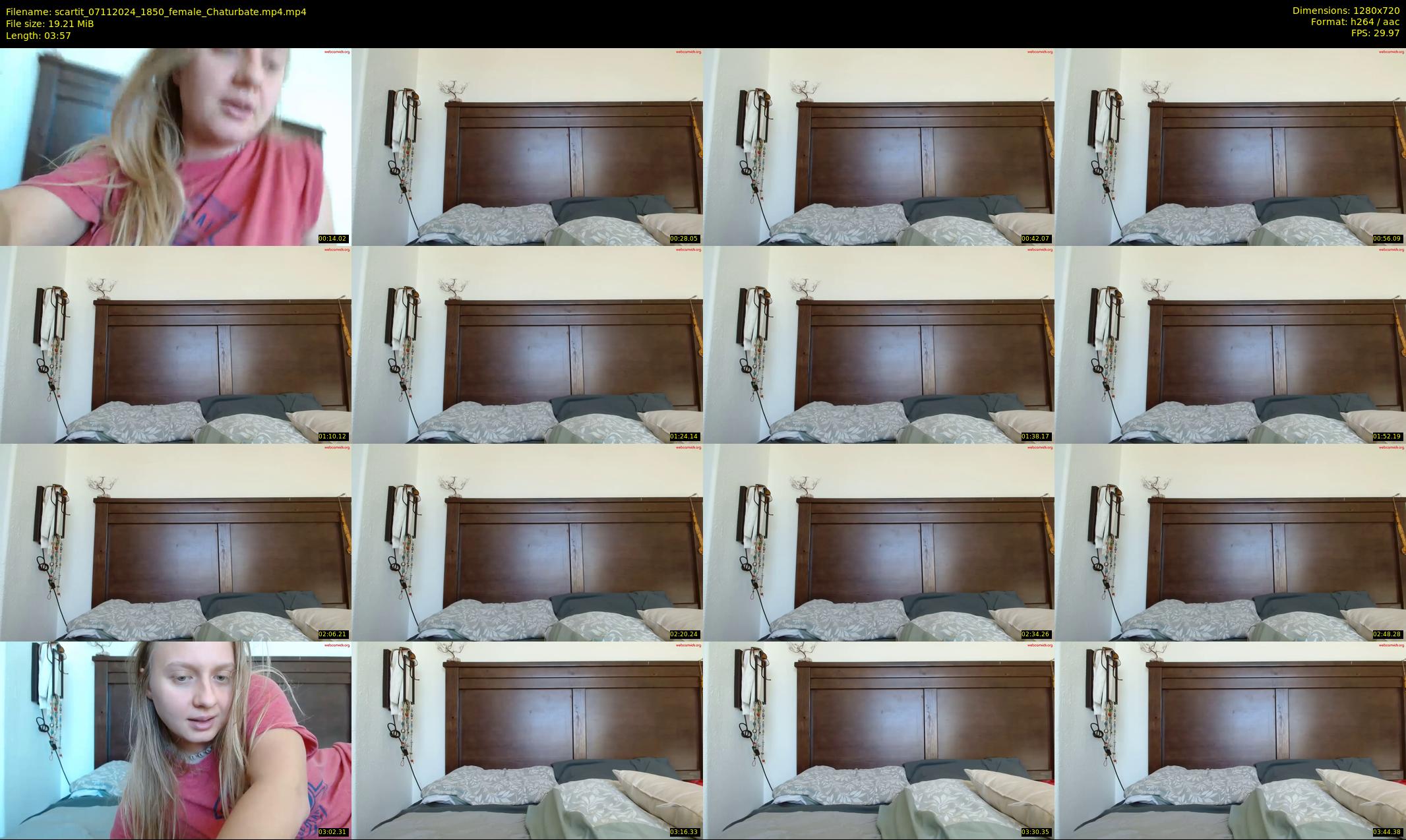 scartit — 4 minute Chaturbate female cam show recording, 720p, Nov 7, 2024